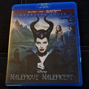 Disney Maleficent Blu-ray + DVD (Blue Case)